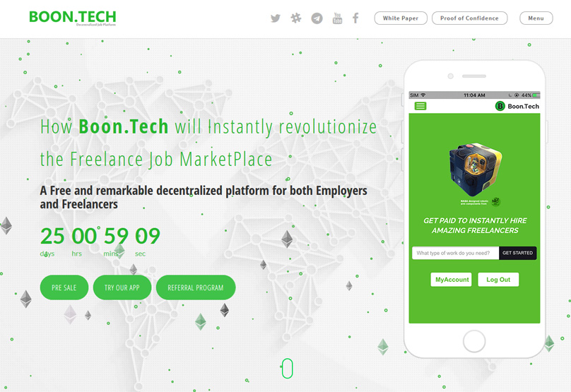 Boon Tech Website