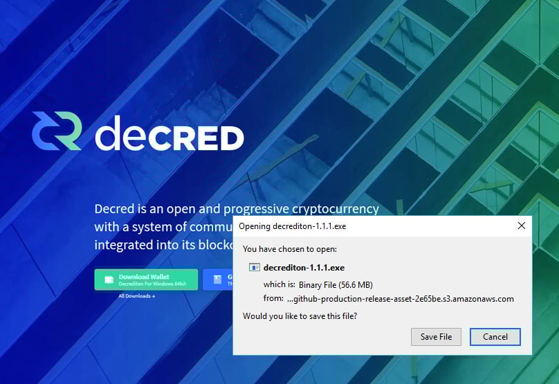 Download Decred Wallet