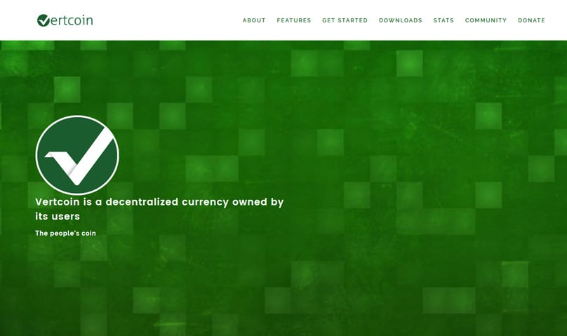 Vertcoin Website