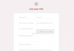 List Your ICO