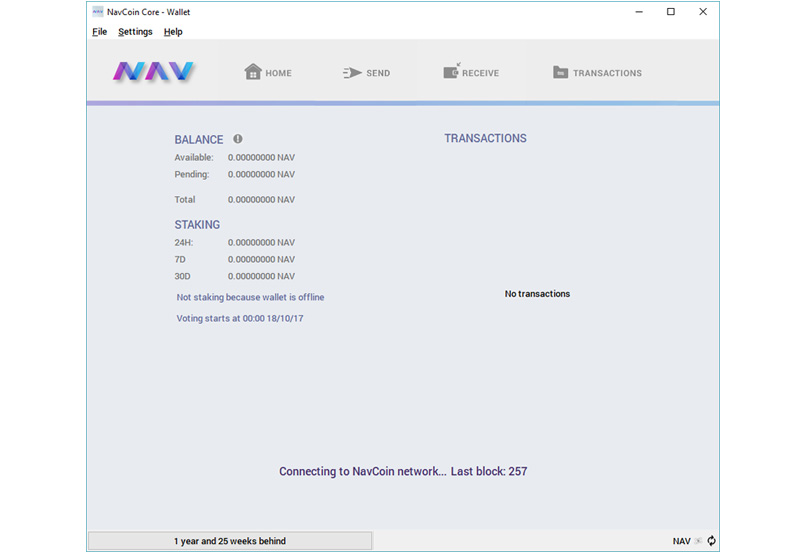 Nav Coin Staking