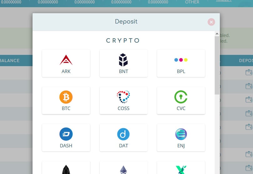 COSS Deposits