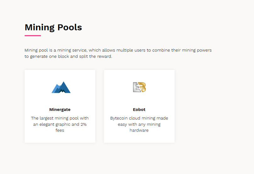 Mining Pools