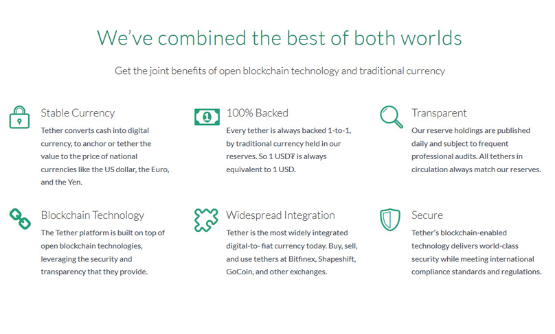 Tether Benefits
