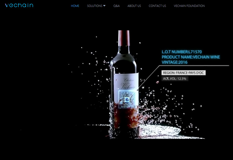 VeChain Website