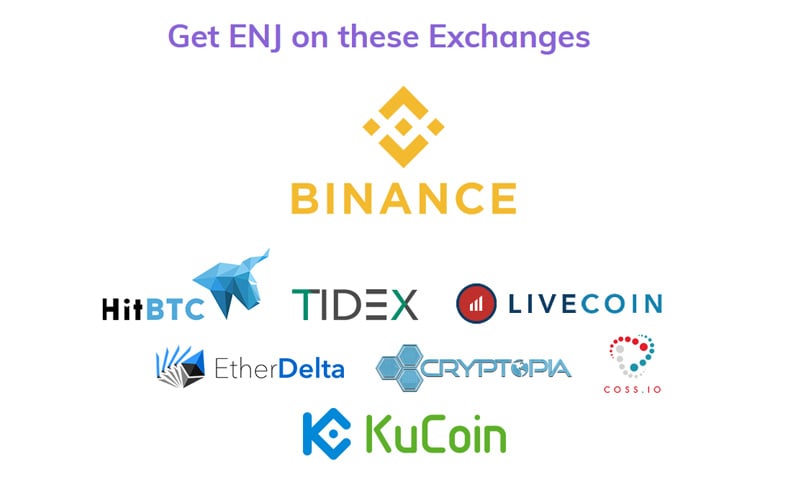 Enjin Exchanges