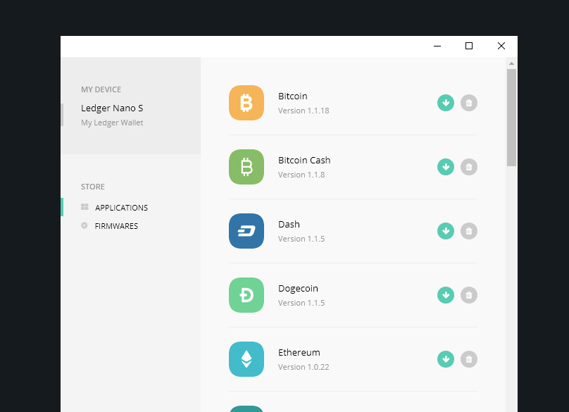 Ledger App Manager