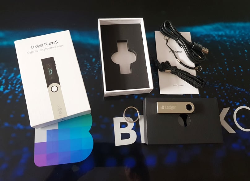 Ledger Box Contents