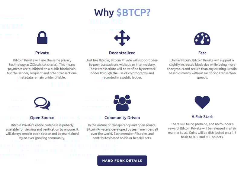 Bitcoin Private Benefits