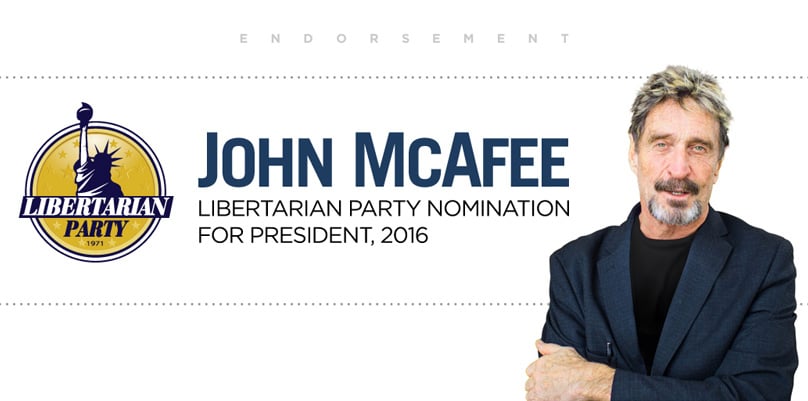 Libertarian Party Candidate