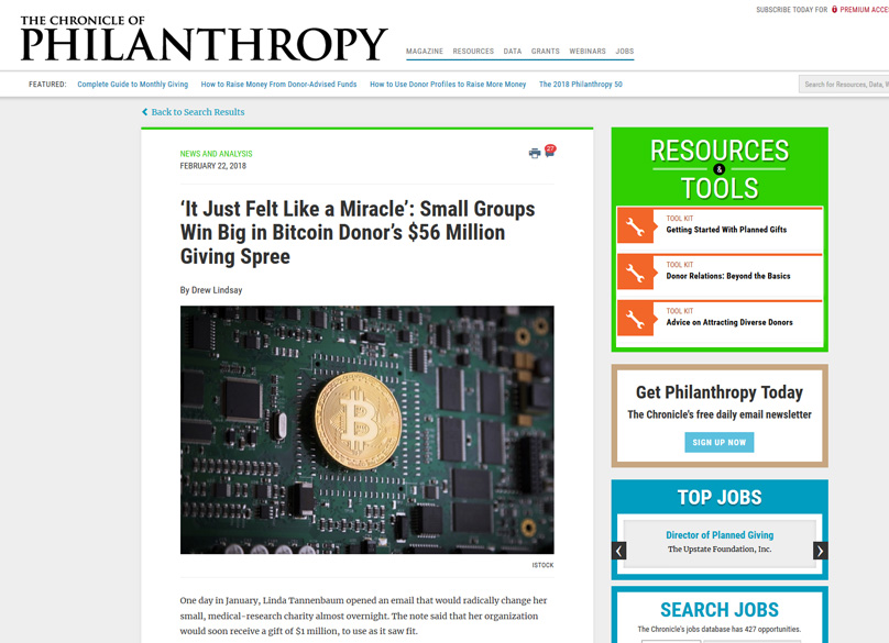 Chronicle of Philanthropy