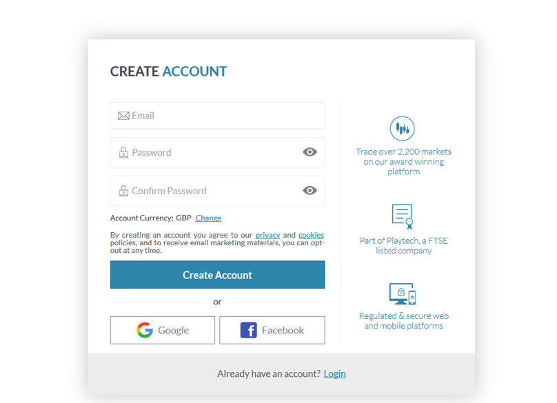 Create an Account