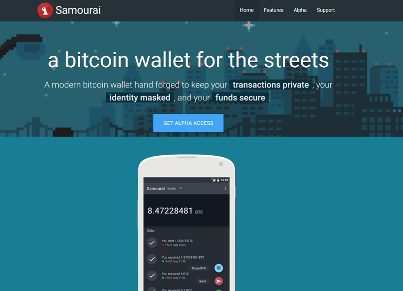 Samourai Wallet