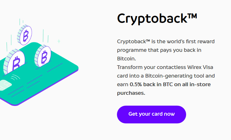 Cryptoback Rewards