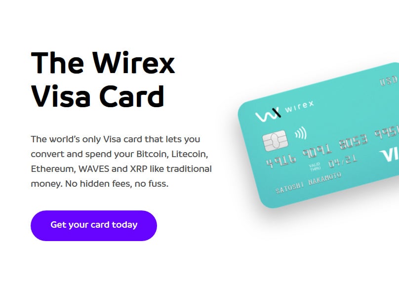 Wirex VISA Payment Card