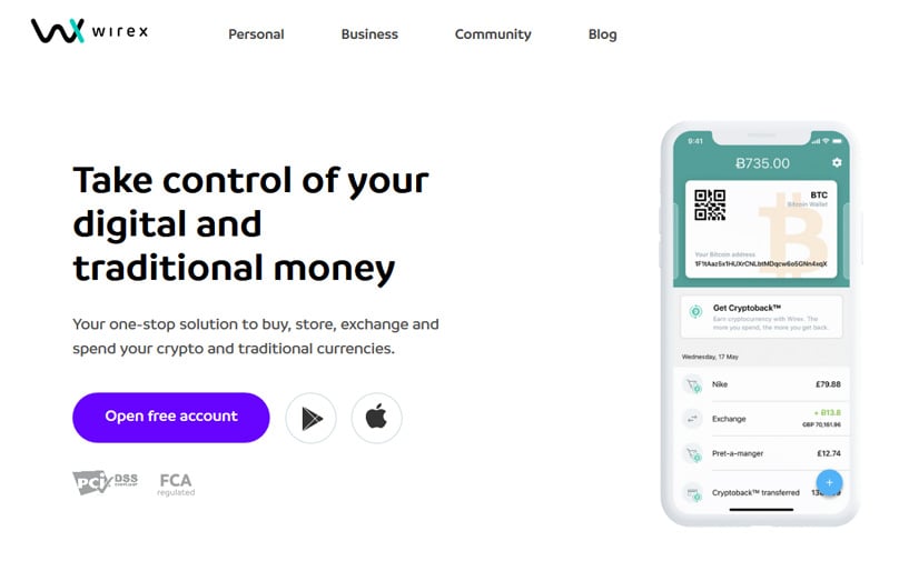 Wirex Website
