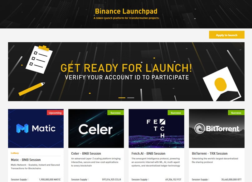 Binance Launchpad