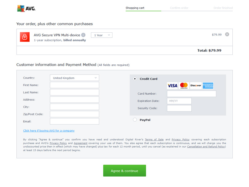 Payment Options