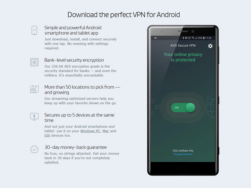 AVG VPN App
