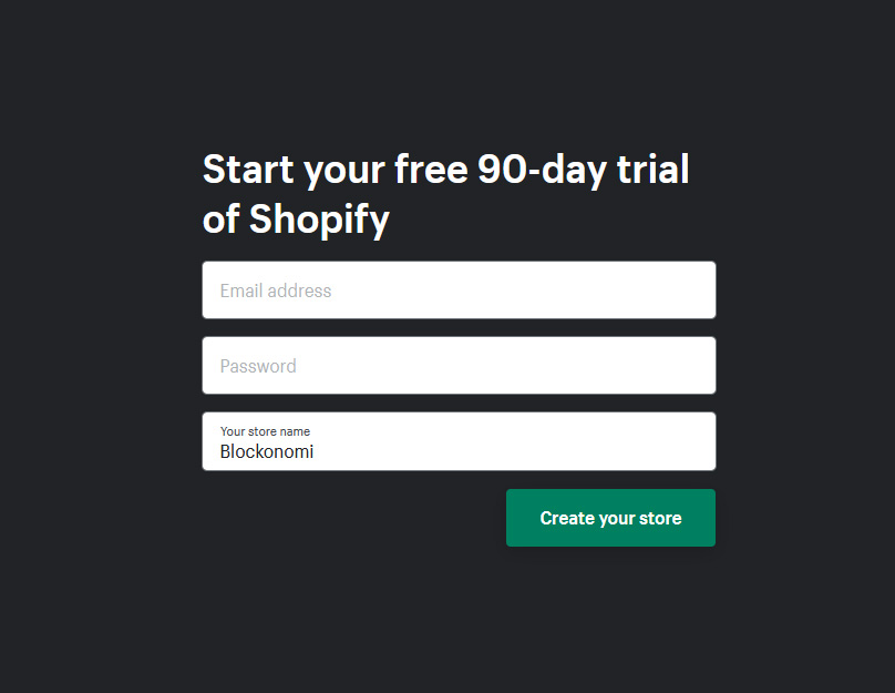 Name your store!
