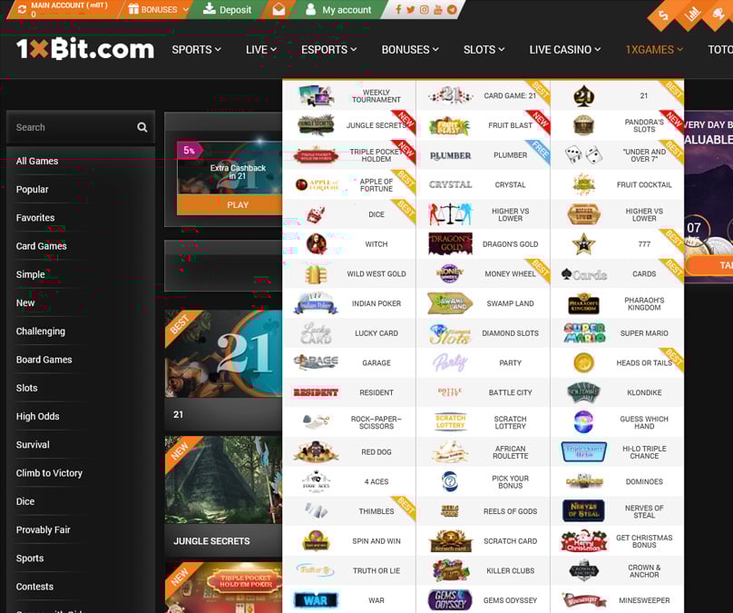 <strong>Quick Take:</strong> A stellar crypto gambling experience awaits with diverse slots, table games, lively dealer sessions, sports betting, generous bonuses, and user-friendly interfaces on both desktop and mobile—ideal for cryptocurrency aficionados.
