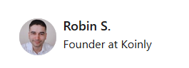 Koinly Founder Robin Singh