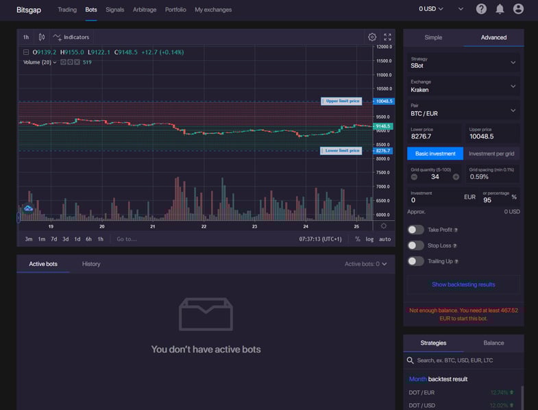 Cryptocurrency Trading Bot