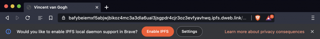IPFS Support in Brave