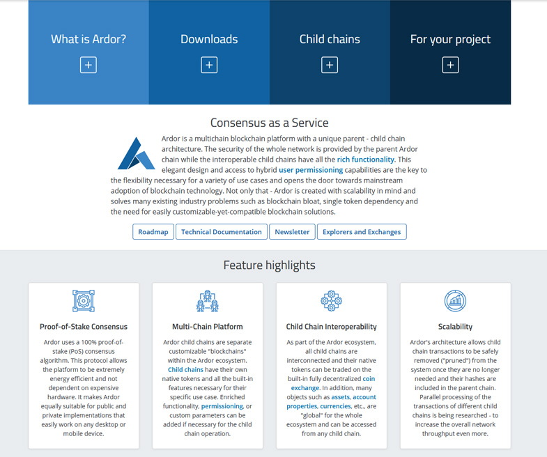 Ardor symbolizes a robust multichain blockchain environment.