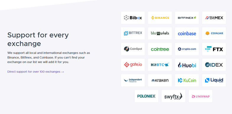 Support for every exchange