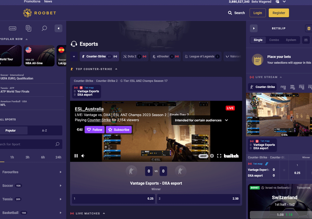Esports Betting