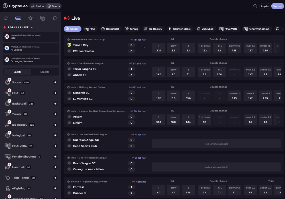 Live Sports