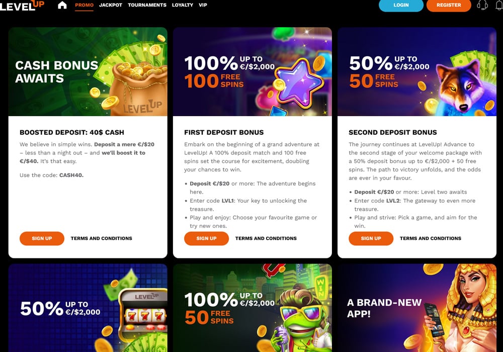 Welcome Bonuses