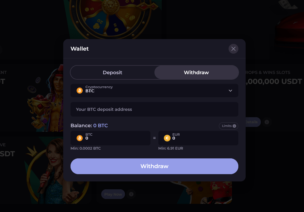 Withdrawal Options