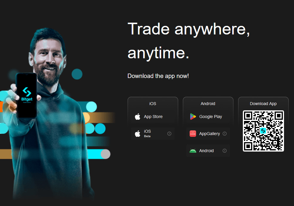 Suite of Bitget Mobile Apps