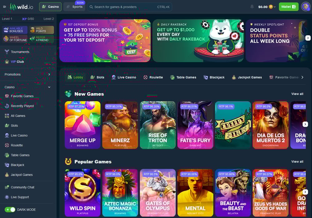 Wild.io Design