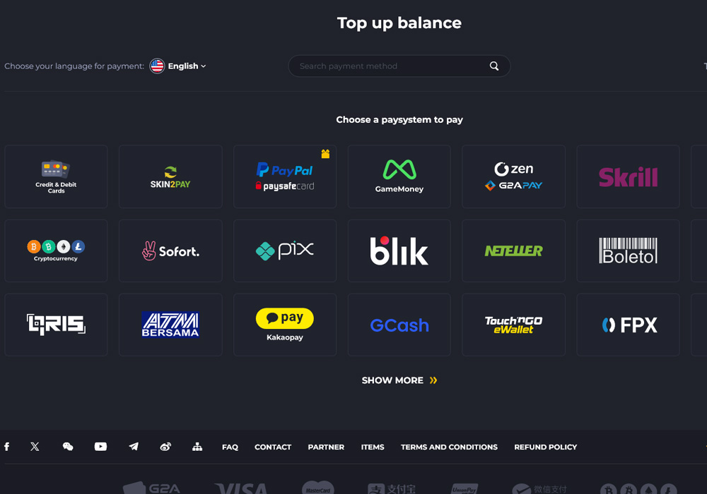 Deposit Options