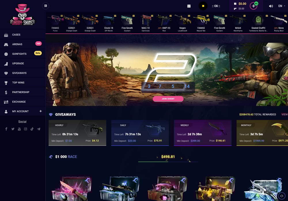 Homepage