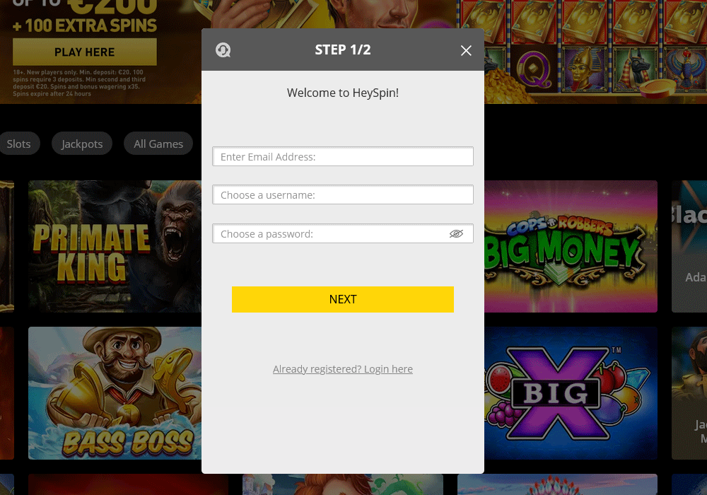 How to Signup