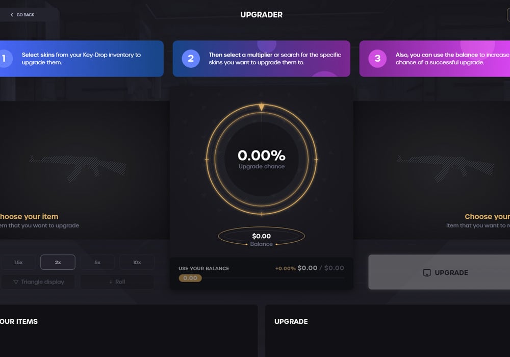 Upgrades