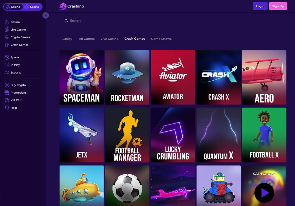 Crash Games