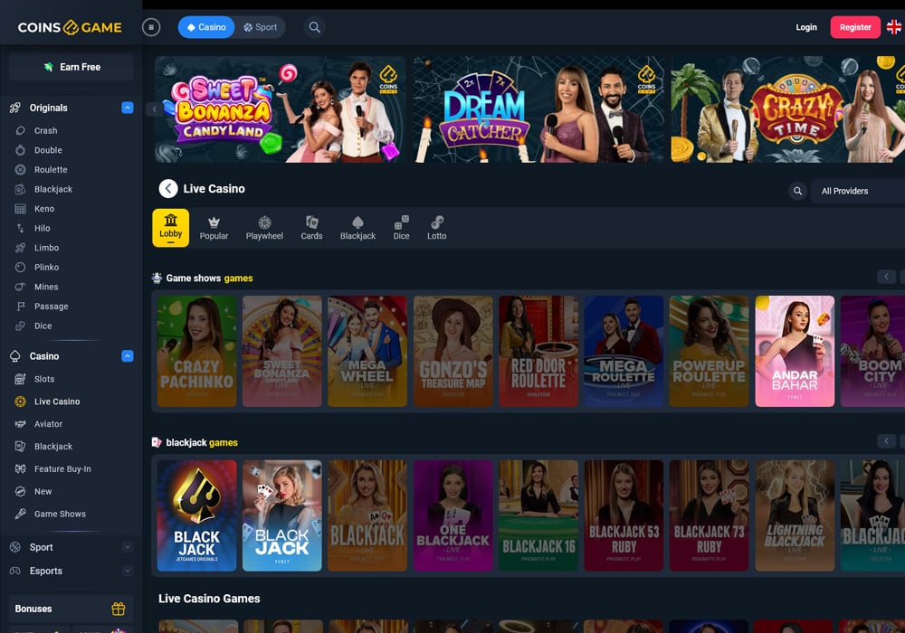 Live Dealer Casino