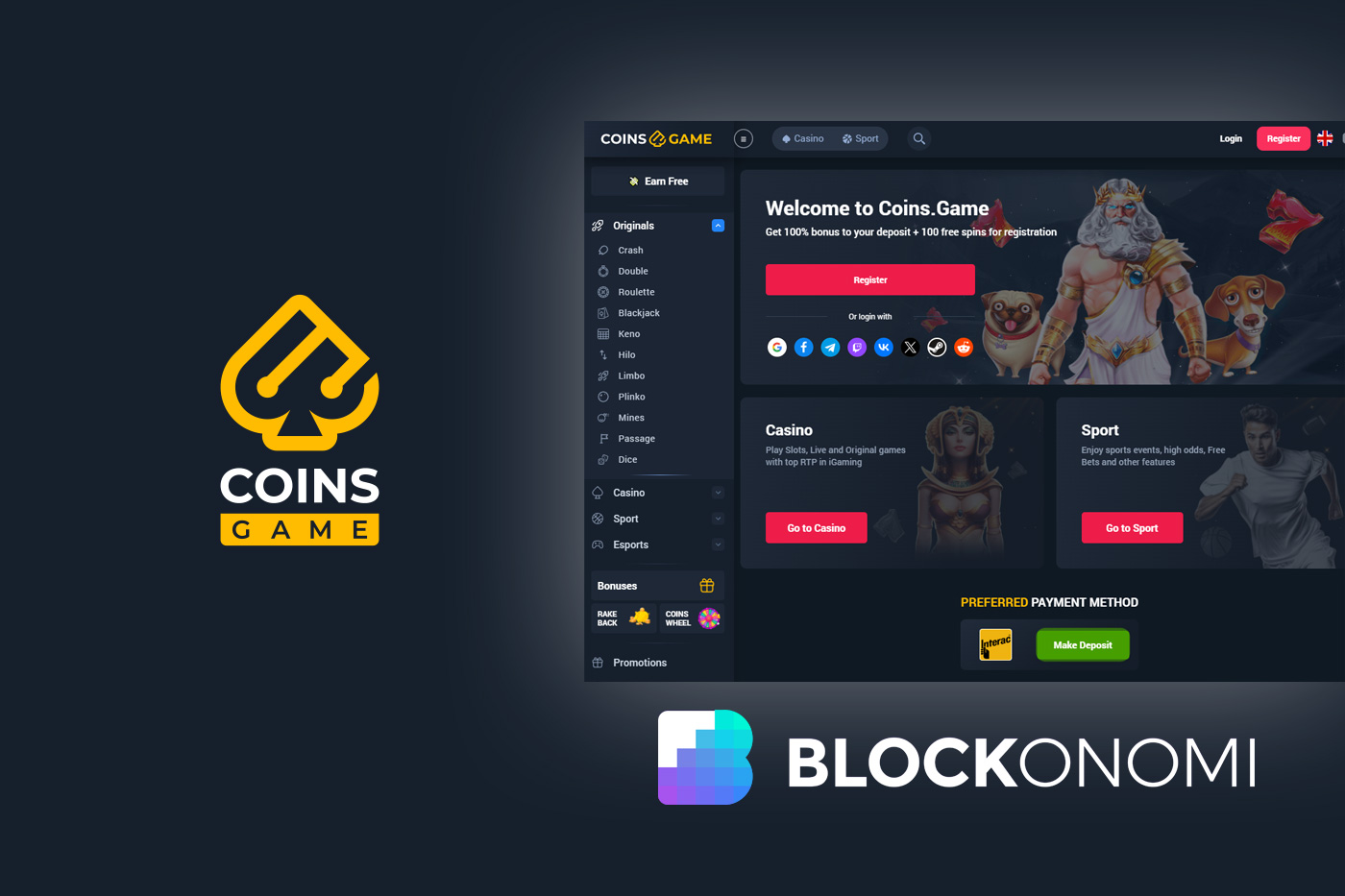 Coins.Game Casino Review