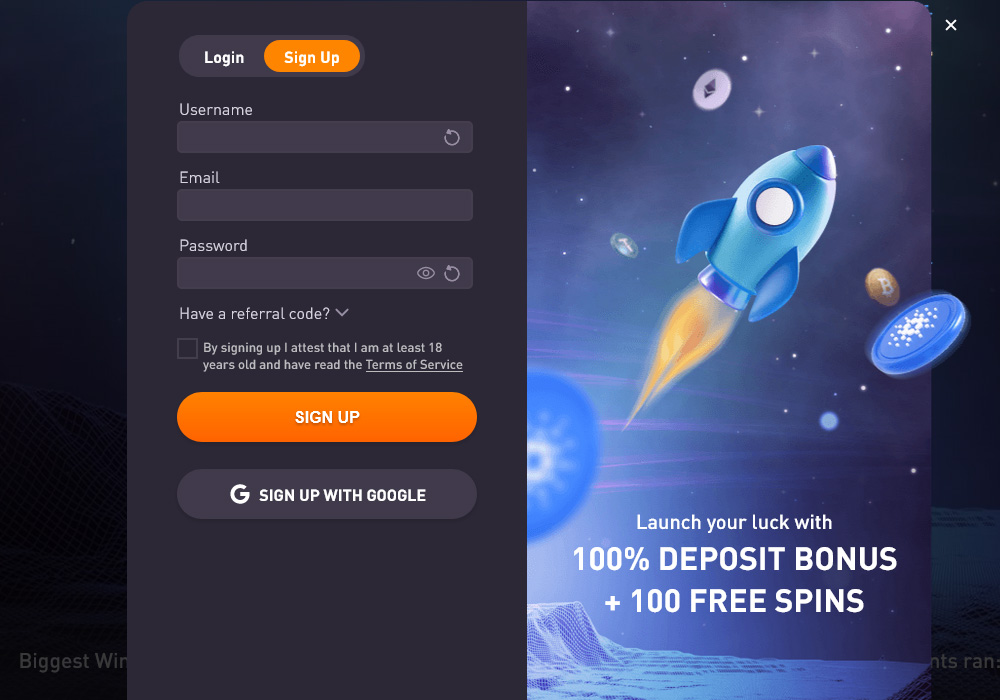 How to Signup