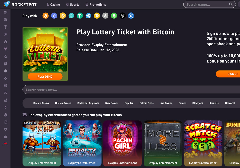 RocketPot Lottery