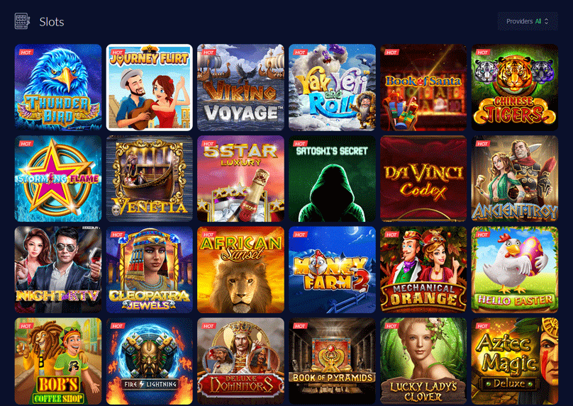 Slot Games on mBit Casino