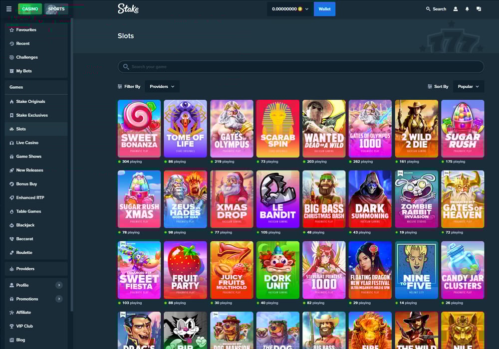 Slots at Stake.com