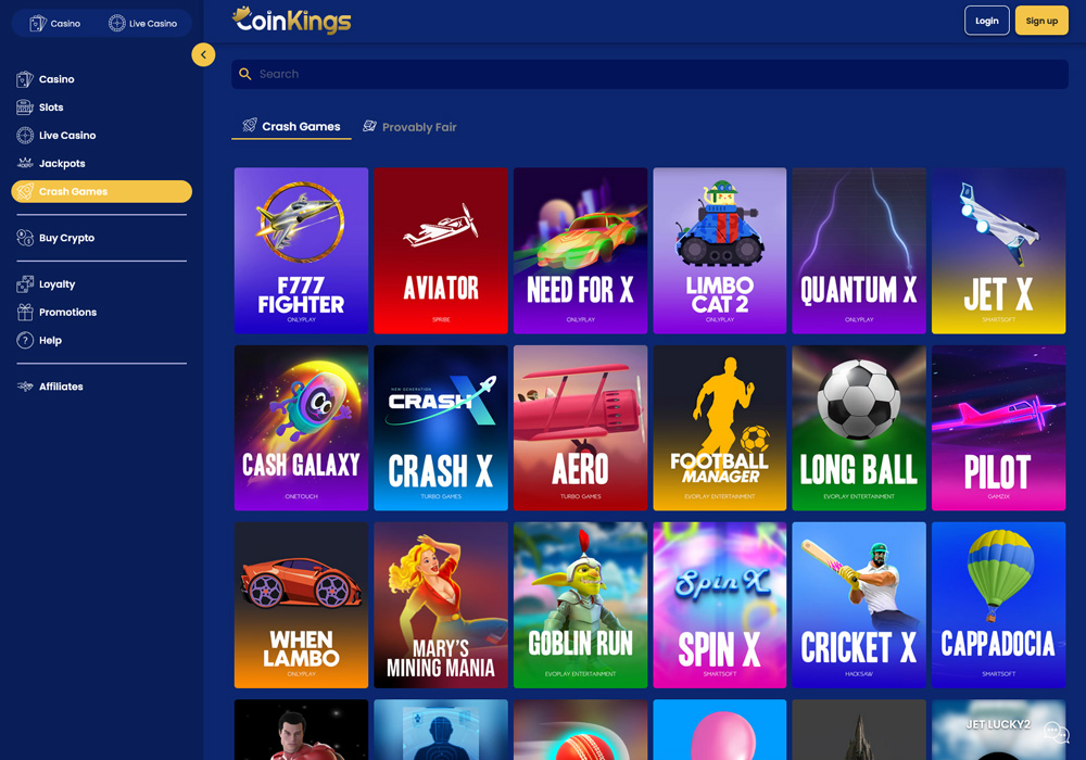 Crash Games