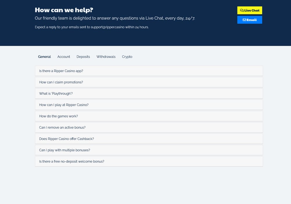 Help Centre