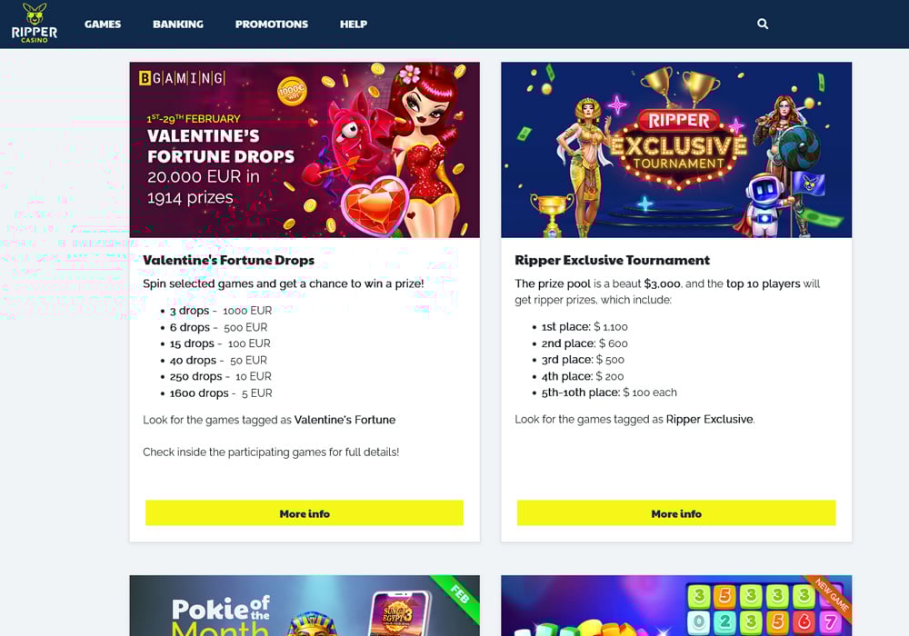 Regular Promotions